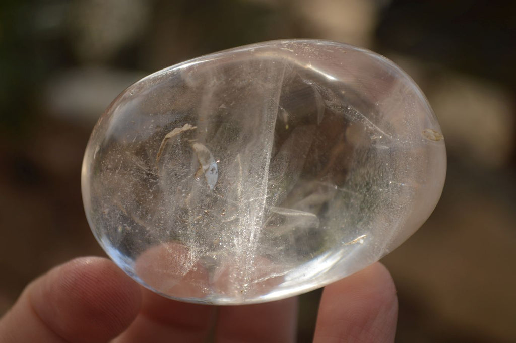 Polished Stunning Mixed Quartz Galet / Palm Stones x 12 From Madagascar - Toprock Gemstones and Minerals 