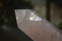 Polished Gemmy Double Terminated Rose Quartz Points x 4 From Madagascar - Toprock Gemstones and Minerals 