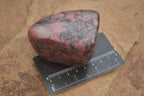 Polished Rare Red Rhodonite Free Forms  x 6 From Zimbabwe - TopRock