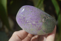 Polished Stichtite & Serpentine Standing Free Forms x 6 From Barberton, South Africa - Toprock Gemstones and Minerals 
