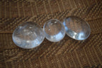 Polished Semi Optic Clear Quartz Galet / Palm Stones x 12 From Madagascar - Toprock Gemstones and Minerals 