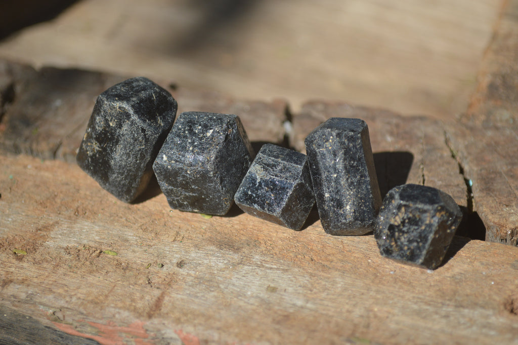 Natural Alluvial Schorl / Black Tourmaline Crystals  - Sold per 1 Kg (60 to 90 pieces) - From Zimbabwe (Copy) - Toprock Gemstones and Minerals 