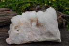 Natural Castle Quartz Self Healed Cluster With White Phantoms x 1 From Madagascar - TopRock