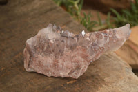 Natural Red Hematoid Phantom Quartz Clusters x 6 From Zambia - Toprock Gemstones and Minerals 