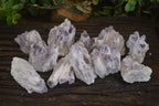 Natural Sugar Amethyst Clusters  x 12 From Solwezi, Zambia - Toprock Gemstones and Minerals 