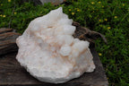 Natural Castle Quartz Self Healed Cluster With White Phantoms x 1 From Madagascar - TopRock