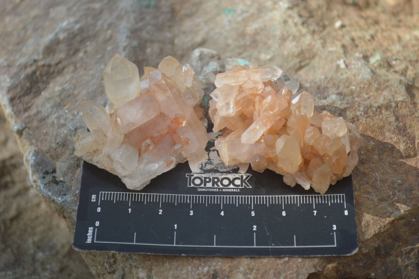 Natural Small Clear Quartz Crystal Specimens  x 35 From Madagascar - Toprock Gemstones and Minerals 