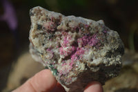 Natural Pink Salrose Cobaltion Dolomite Specimens x 6 From Kakanda, Congo - Toprock Gemstones and Minerals 
