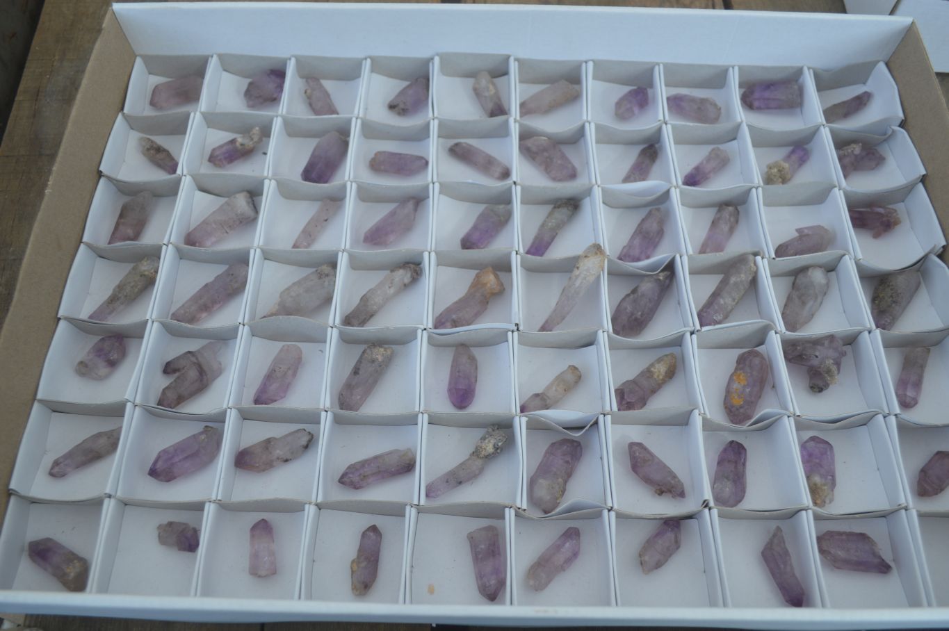 Natural Small Amethyst Crystals  x 70 From Chiredzi, Zimbabwe - Toprock Gemstones and Minerals 