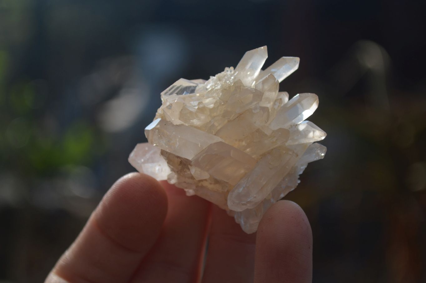 Natural Small Clear Quartz Crystal Specimens  x 35 From Madagascar - Toprock Gemstones and Minerals 