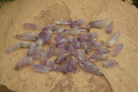 Natural Small Amethyst Crystals  x 70 From Chiredzi, Zimbabwe - Toprock Gemstones and Minerals 