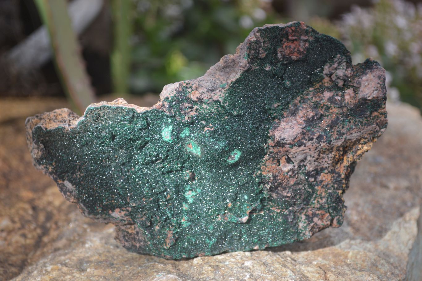 Natural Crystalline Micro Botryoidal Malachite Specimens  x 3 From Congo - Toprock Gemstones and Minerals 
