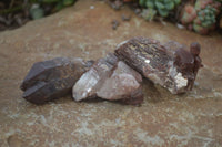 Natural Red Hematoid Quartz Specimens x 24 From Karoi, Zimbabwe - Toprock Gemstones and Minerals 