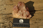 Natural Dusky Red Hematoid Quartz Clusters  x 4 From Karoi, Zimbabwe - TopRock