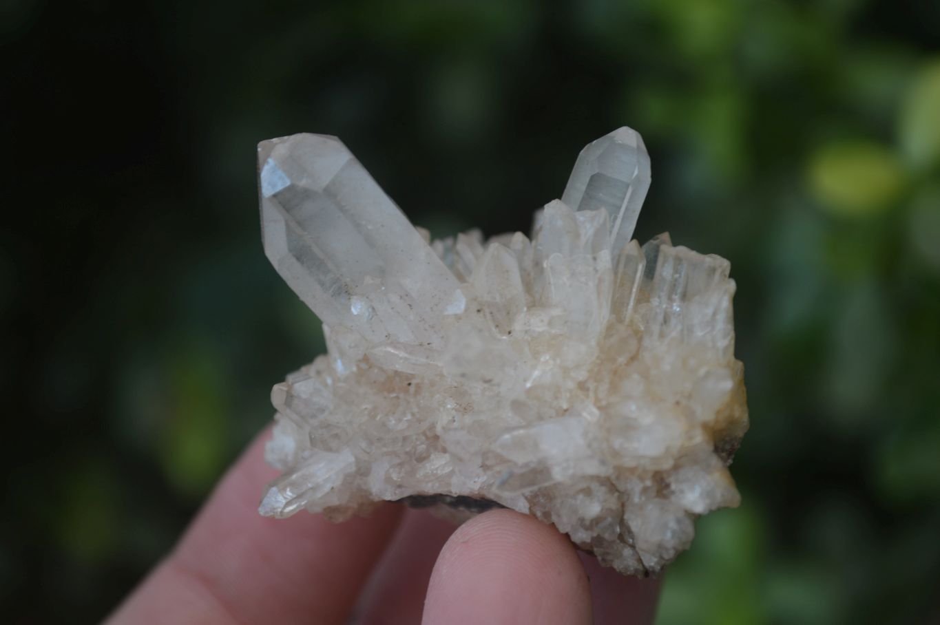Natural Small Clear Quartz Crystal Specimens  x 35 From Madagascar - Toprock Gemstones and Minerals 