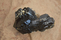 Natural Schorl Black Tourmaline Specimens x 6 From Erongo, Namibia - Toprock Gemstones and Minerals 