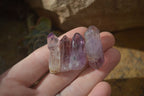 Natural Small Amethyst Crystals  x 70 From Chiredzi, Zimbabwe - Toprock Gemstones and Minerals 