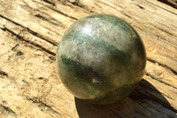 Polished Green Fuchsite Quartz Spheres x 2 From Ambatondrazaka, Madagascar - TopRock