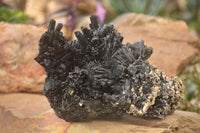 Natural Schorl Black Tourmaline Specimens x 2 From Erongo, Namibia