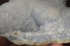 Natural Blue Lace Agate Geode Specimens  x 3 From Nsanje, Malawi - Toprock Gemstones and Minerals 