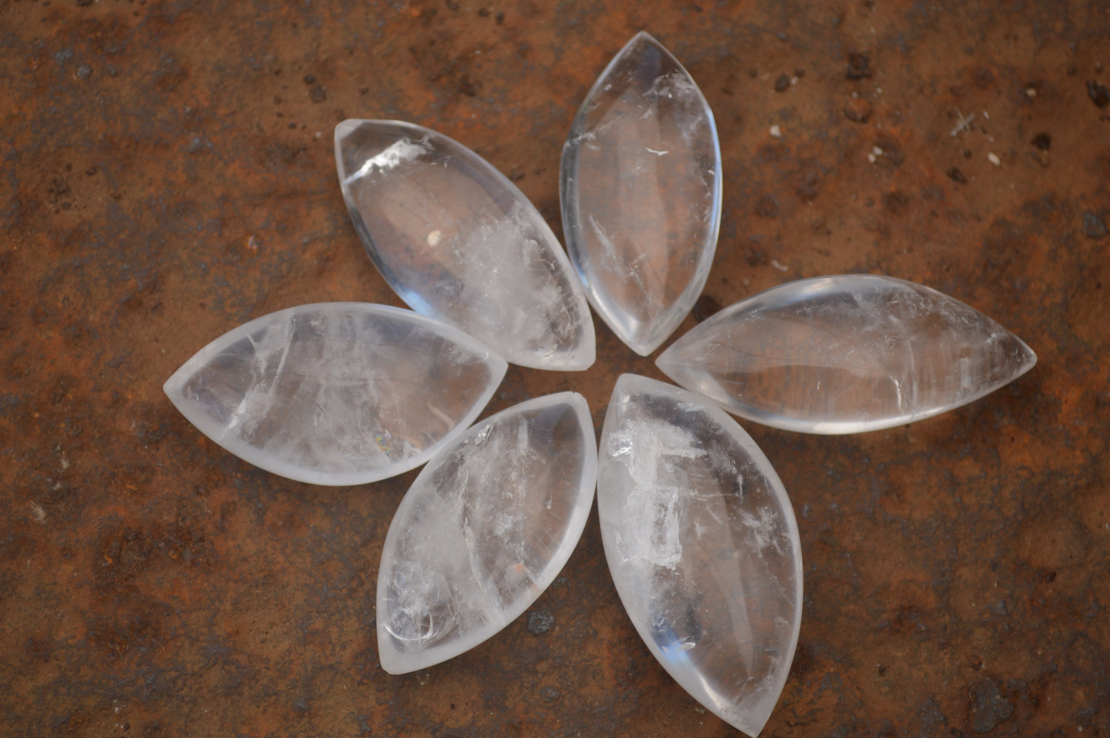 Polished Clear Quartz "Angel Tears"  - Sold per 10 pc - From Madagascar - TopRock