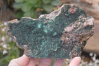 Natural Crystalline Micro Botryoidal Malachite Specimens  x 3 From Congo - Toprock Gemstones and Minerals 