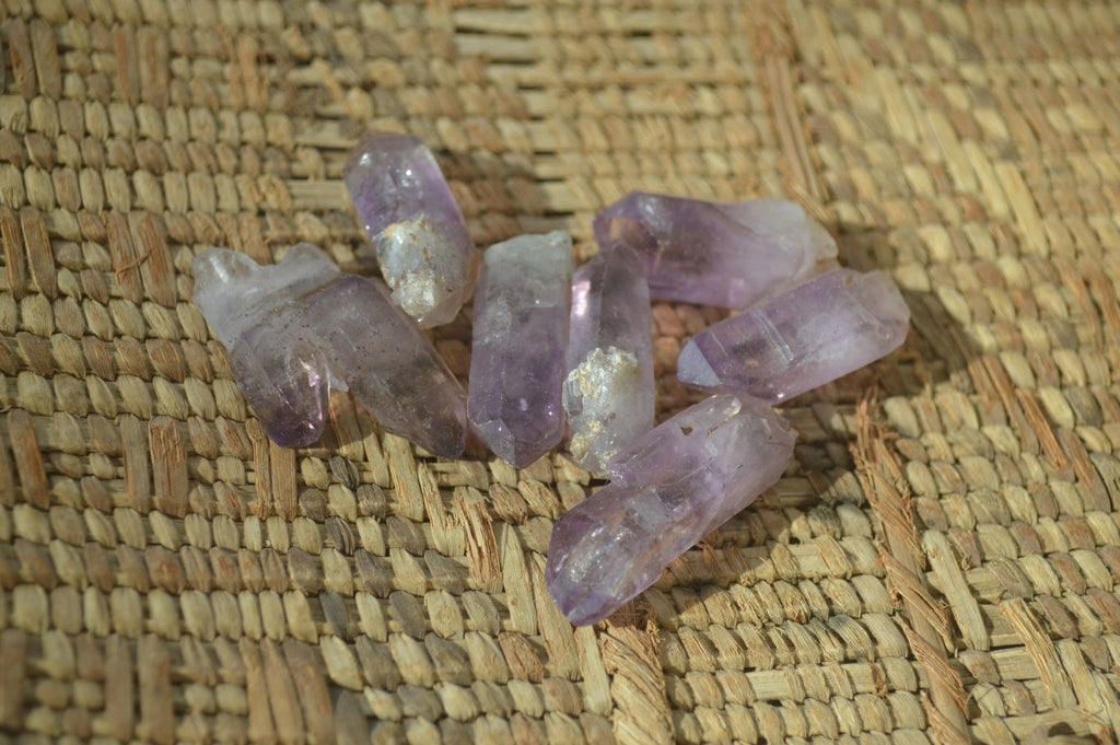 Natural Small Amethyst Crystals  x 70 From Chiredzi, Zimbabwe - Toprock Gemstones and Minerals 