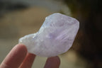 Natural Single Jacaranda Amethyst Crystals x 12 From Mumbwe, Zambia - Toprock Gemstones and Minerals 