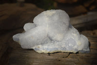 Natural Blue Lace Agate Geode Specimens  x 3 From Nsanje, Malawi - Toprock Gemstones and Minerals 