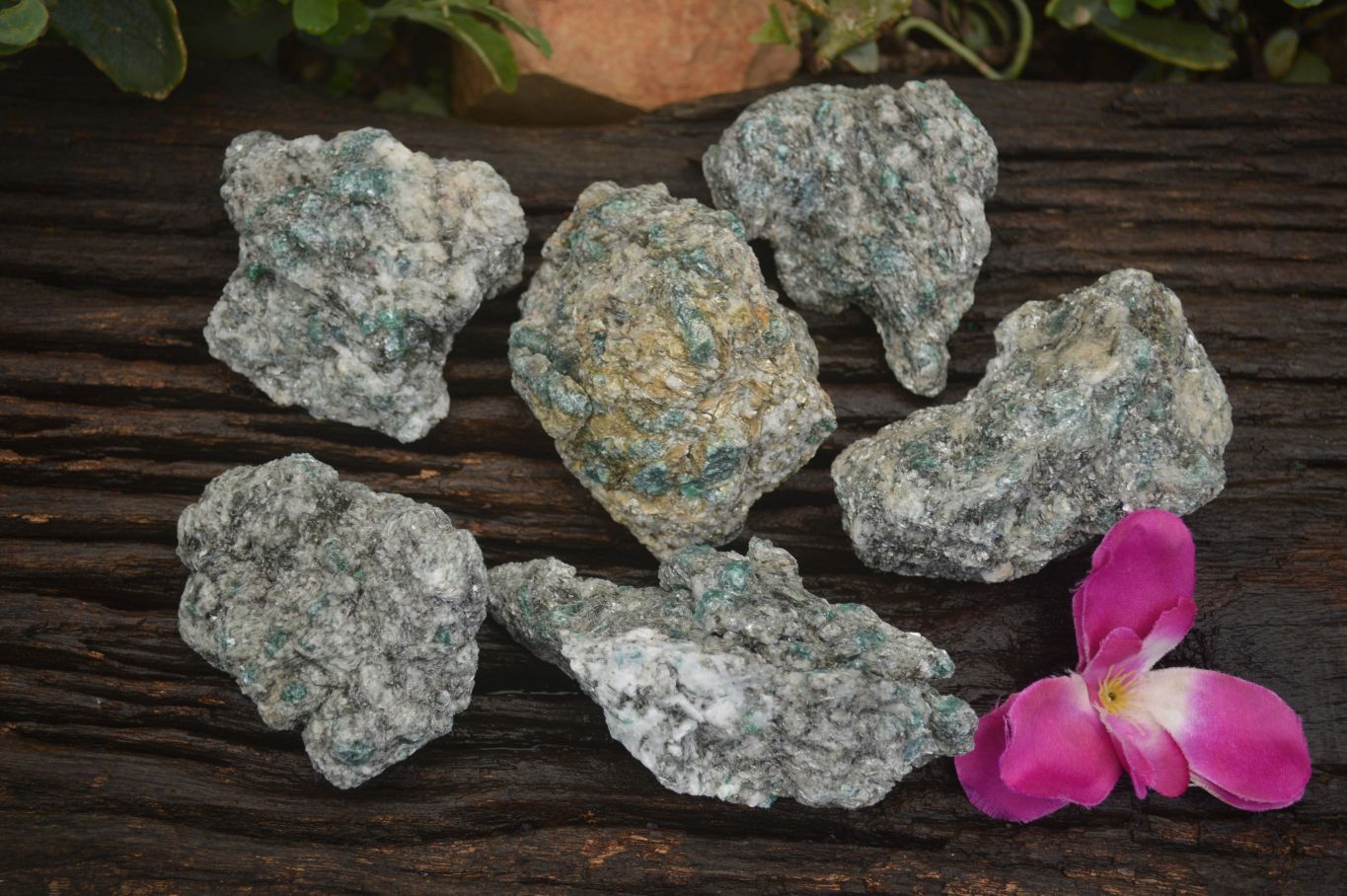 Natural Green Emerald In Mica & Quartz Schist x 6 From Sandawana, Zimbabwe - TopRock