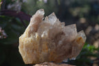 Natural Cascading Smokey Quartz Clusters x 3 From Luena, Congo - Toprock Gemstones and Minerals 