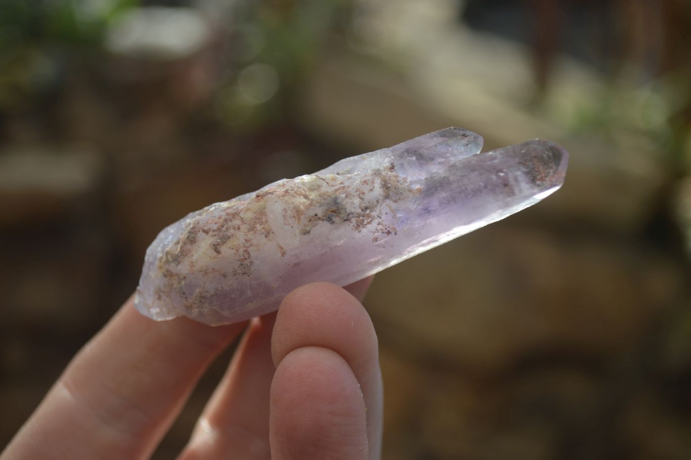 Natural Skeletal Smokey Amethyst Crystals  x 20 From Chiredzi, Zimbabwe - Toprock Gemstones and Minerals 