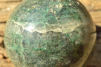 Polished Green Fuchsite Quartz Spheres x 2 From Ambatondrazaka, Madagascar - TopRock