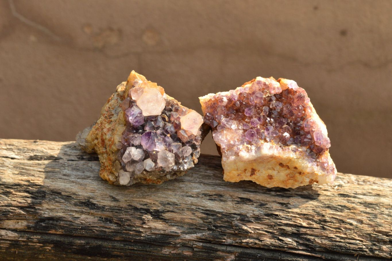 Natural Small Dark "Amethystos" Amethyst Clusters x 35 From Kwaggafontein, South Africa - TopRock