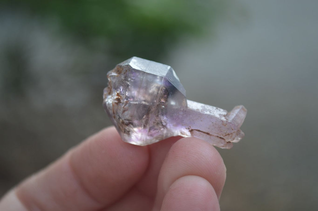 Natural Window Amethyst Sceptre Crystals  x 35 From Chiredzi, Zimbabwe - Toprock Gemstones and Minerals 