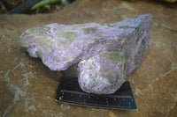 Natural Rough Stichtite Cobbed Specimens x 3 From Barberton, South Africa - Toprock Gemstones and Minerals 
