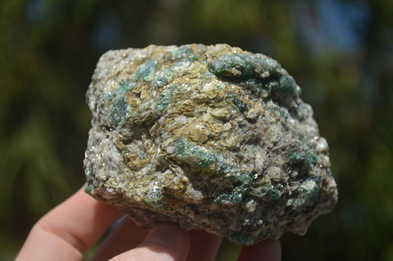 Natural Green Emerald In Mica & Quartz Schist x 6 From Sandawana, Zimbabwe - TopRock