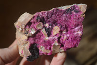 Natural Salrose Cobaltion Dolomite Specimens x 4 From Kakanda, Congo - Toprock Gemstones and Minerals 