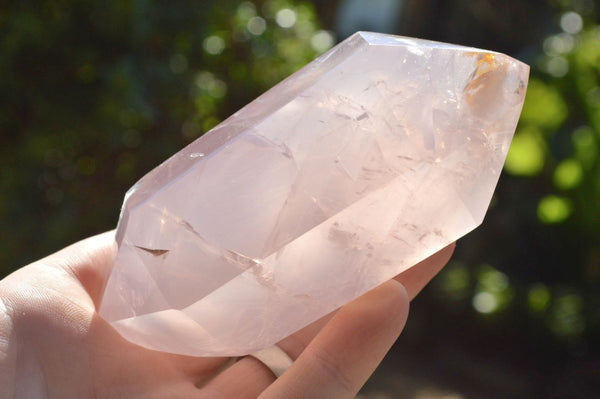 Polished Stunning Double Terminated Gemmy Rose Quartz Points (Various Shades Of Pink) x 6 From Madagascar - TopRock