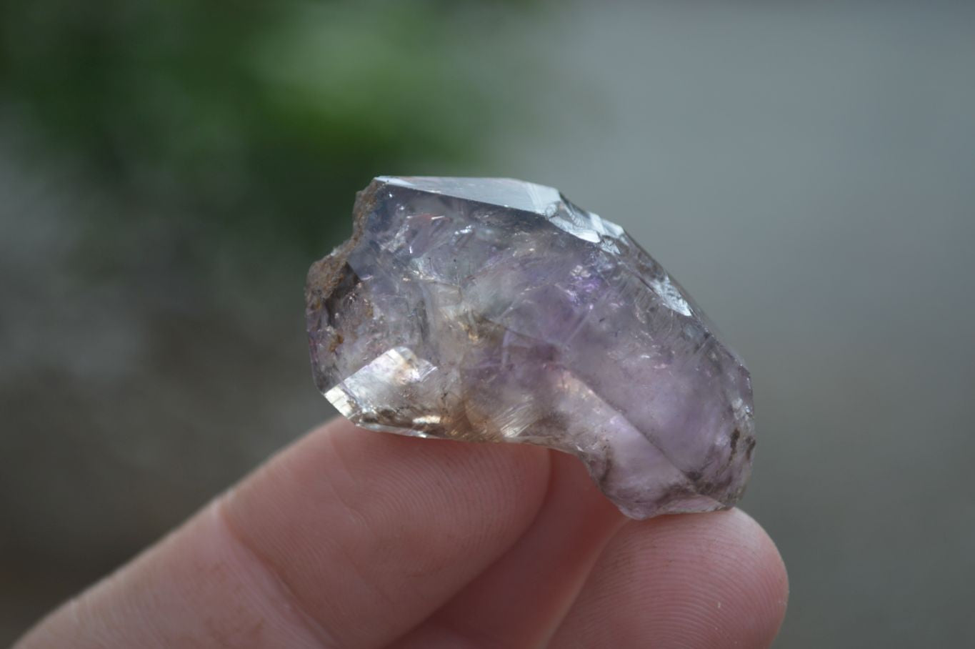 Natural Window Amethyst Sceptre Crystals  x 35 From Chiredzi, Zimbabwe - Toprock Gemstones and Minerals 