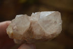 Natural Cascading White Phantom Smokey Quartz Clusters x 6 From Luena, Congo - Toprock Gemstones and Minerals 