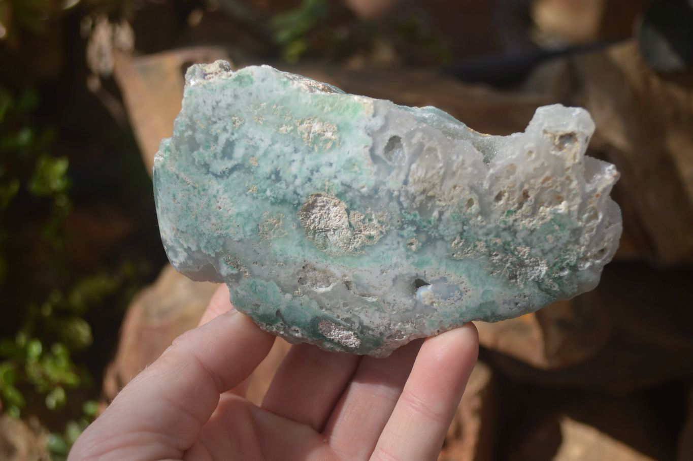 Polished On One Side Emerald Mtorolite Plates x 3 From Mutorashanga, Zimbabwe - Toprock Gemstones and Minerals 