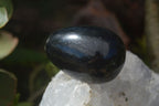Polished Schorl Black Tourmaline Eggs  x 6 From Madagascar - Toprock Gemstones and Minerals 