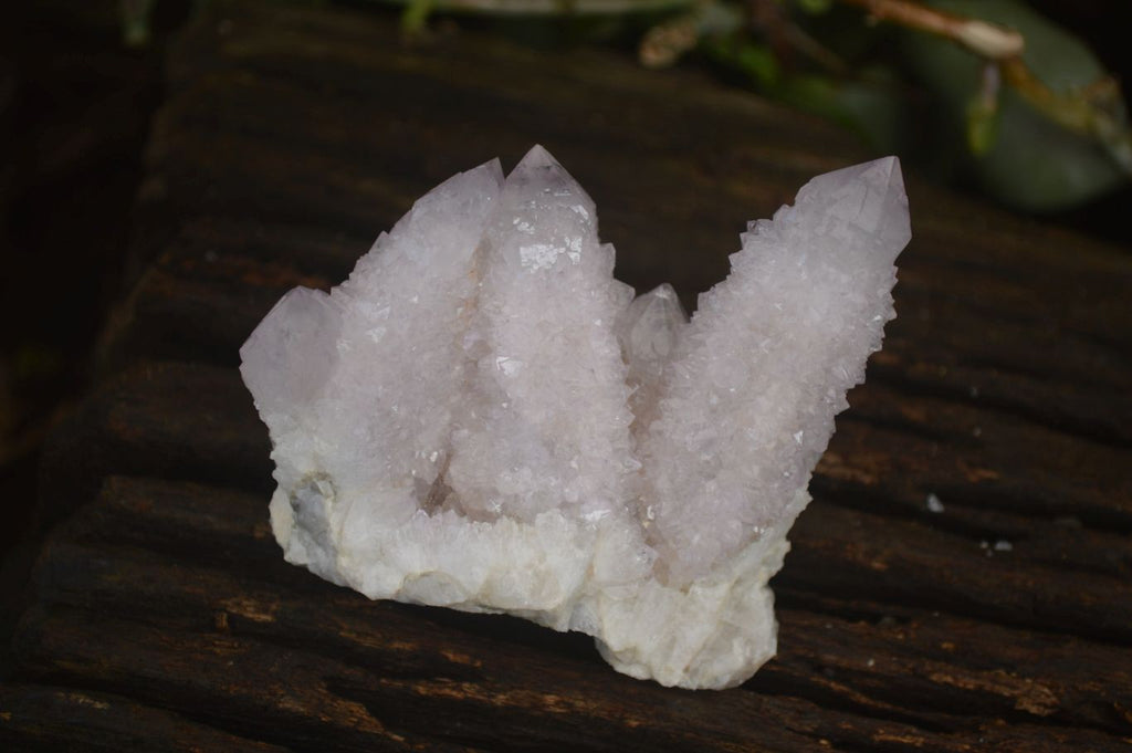 Natural Pale Lilac Spirit Quartz Clusters x 12 From Boekenhouthoek, South Africa - Toprock Gemstones and Minerals 