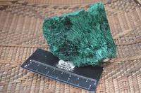 Natural Chatoyant Silky Malachite Specimens  x 4 From Congo - Toprock Gemstones and Minerals 