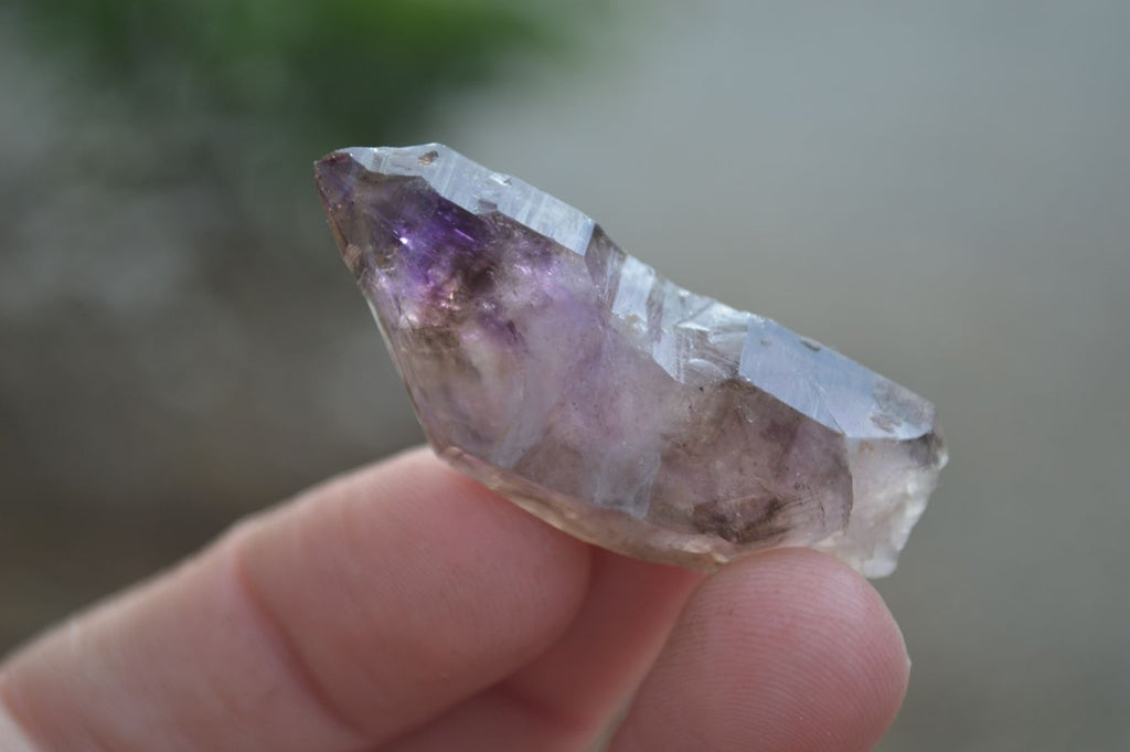 Natural Window Amethyst Sceptre Crystals  x 35 From Chiredzi, Zimbabwe - Toprock Gemstones and Minerals 