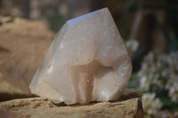 Polished Quartz Crystal Points x 6 From Angola - Toprock Gemstones and Minerals 