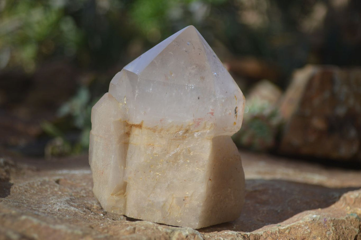 Polished Smokey Quartz Points x 3 From Angola - Toprock Gemstones and Minerals 