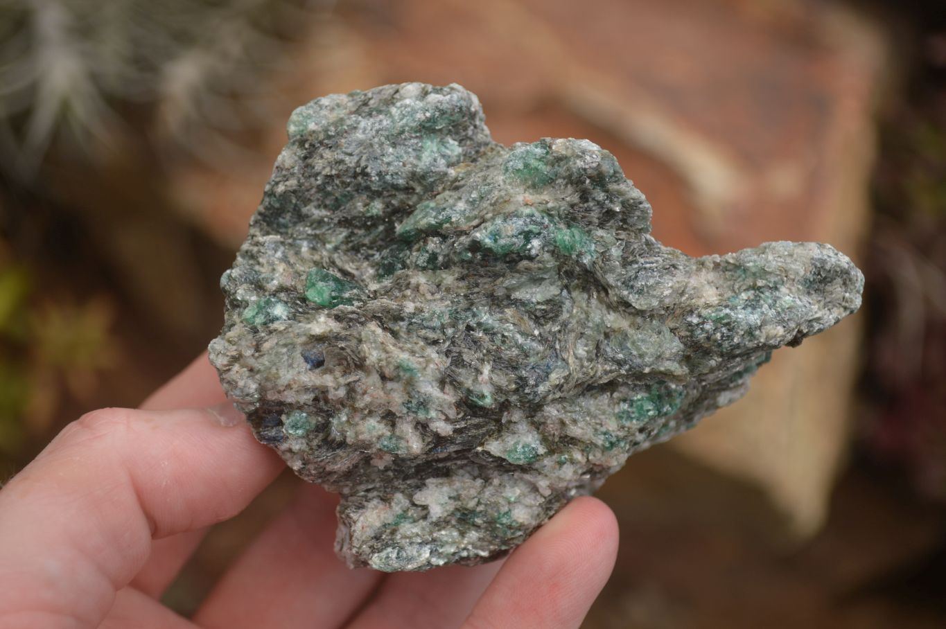 Natural Green Emerald In Mica & Quartz Schist x 6 From Sandawana, Zimbabwe - TopRock