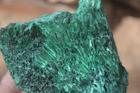 Natural Chatoyant Silky Malachite Specimens  x 4 From Congo - Toprock Gemstones and Minerals 